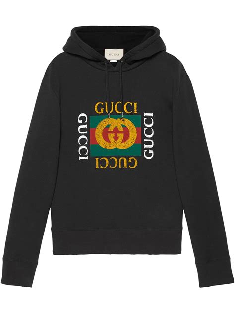 gucci think hoodie|farfetch gucci hoodies.